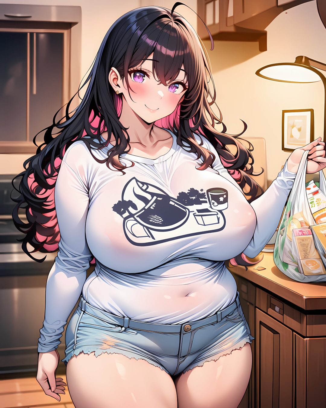 🍳「お疲れ様！ご飯にしよ？」リナの帰宅🥰