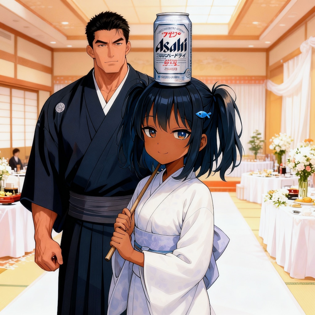 (雑コラ)こなつちゃんの結婚式