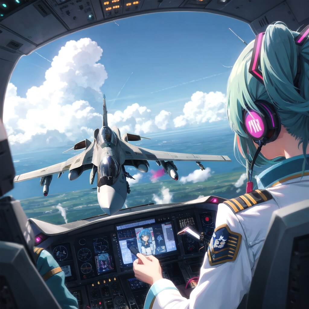 パイロット🚀ミク