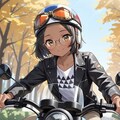 小説『紅葉の道をバイクする』【ニャンノ世界】 6枚目