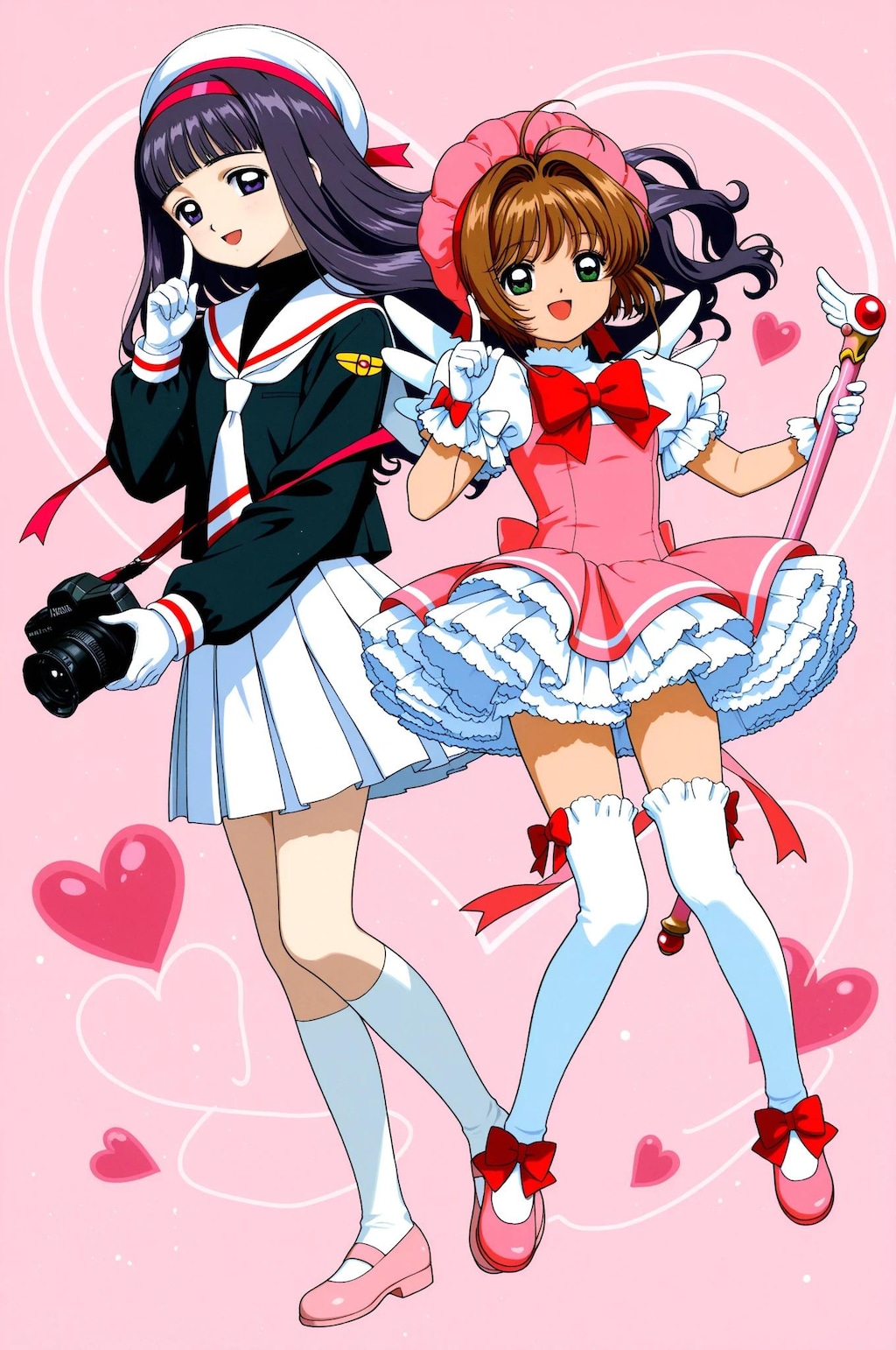 さくらちゃんと知世ちゃん