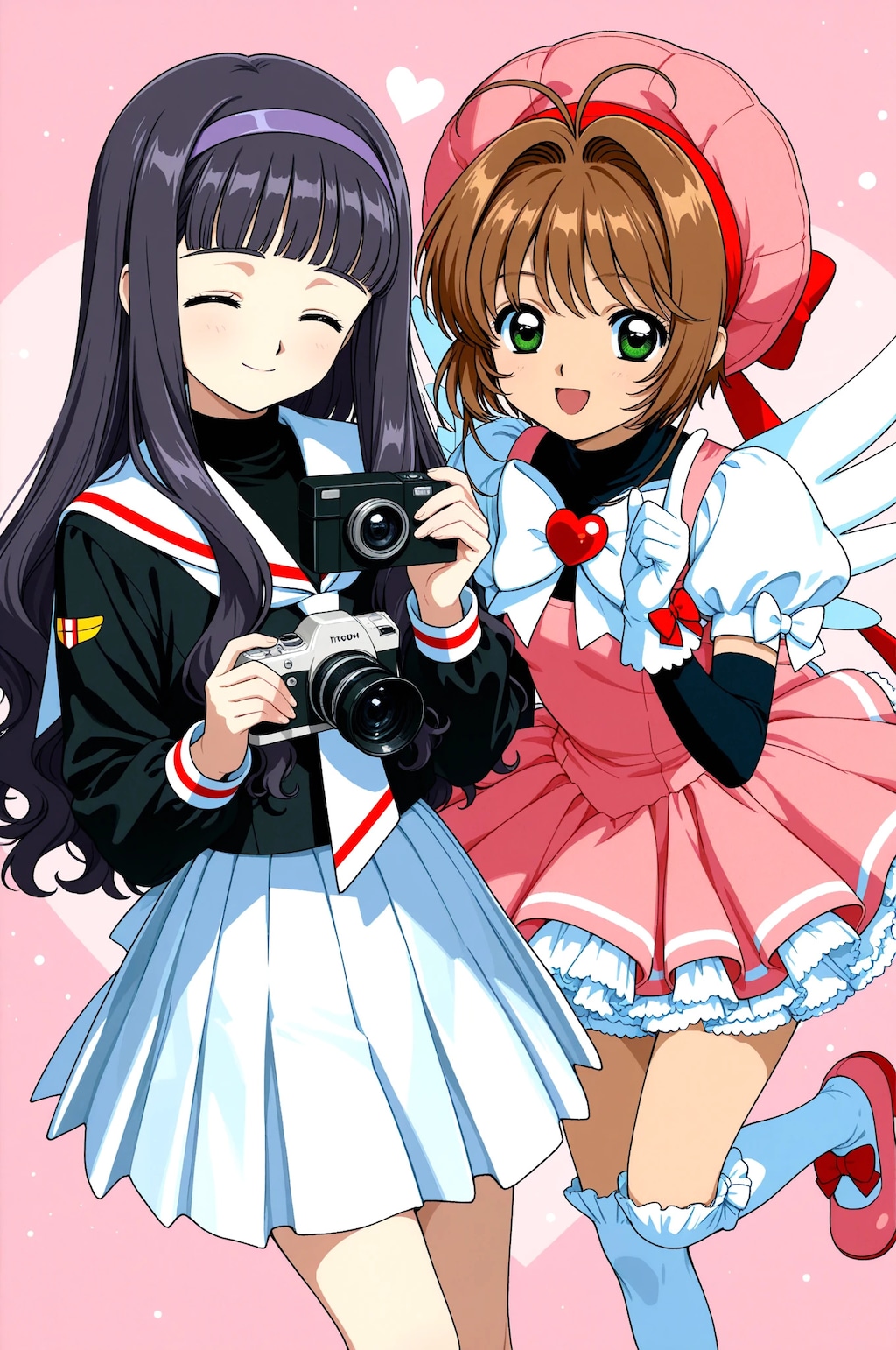 さくらちゃんと知世ちゃん