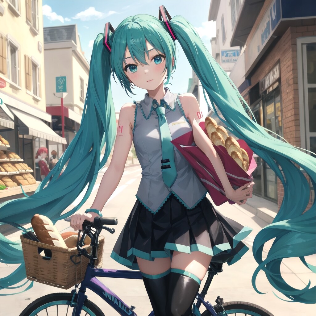 V4Bミクさん、同じ呪文