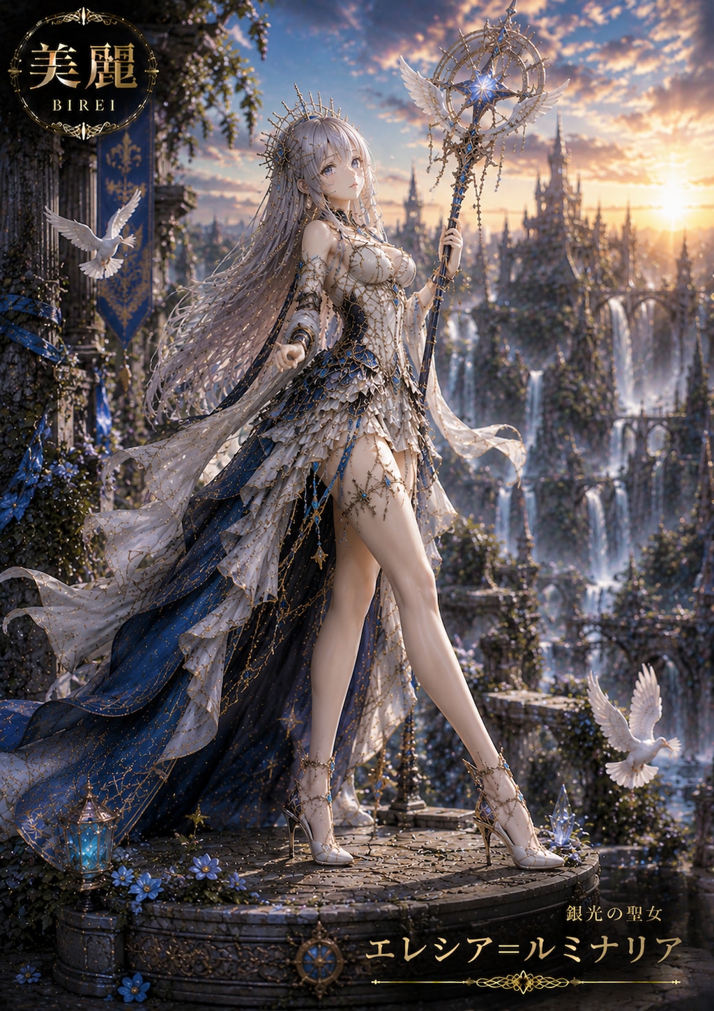 美麗美少女3Dフィギュア  #美麗 #美麗シリーズ #フィギュア #3Dフィギュア #3D美少女フィギュア #美少女フィギュア  #ChatGPT #カスタムGPT #GPTs #AI画像生成 #AI