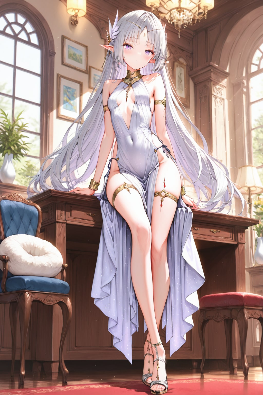 white