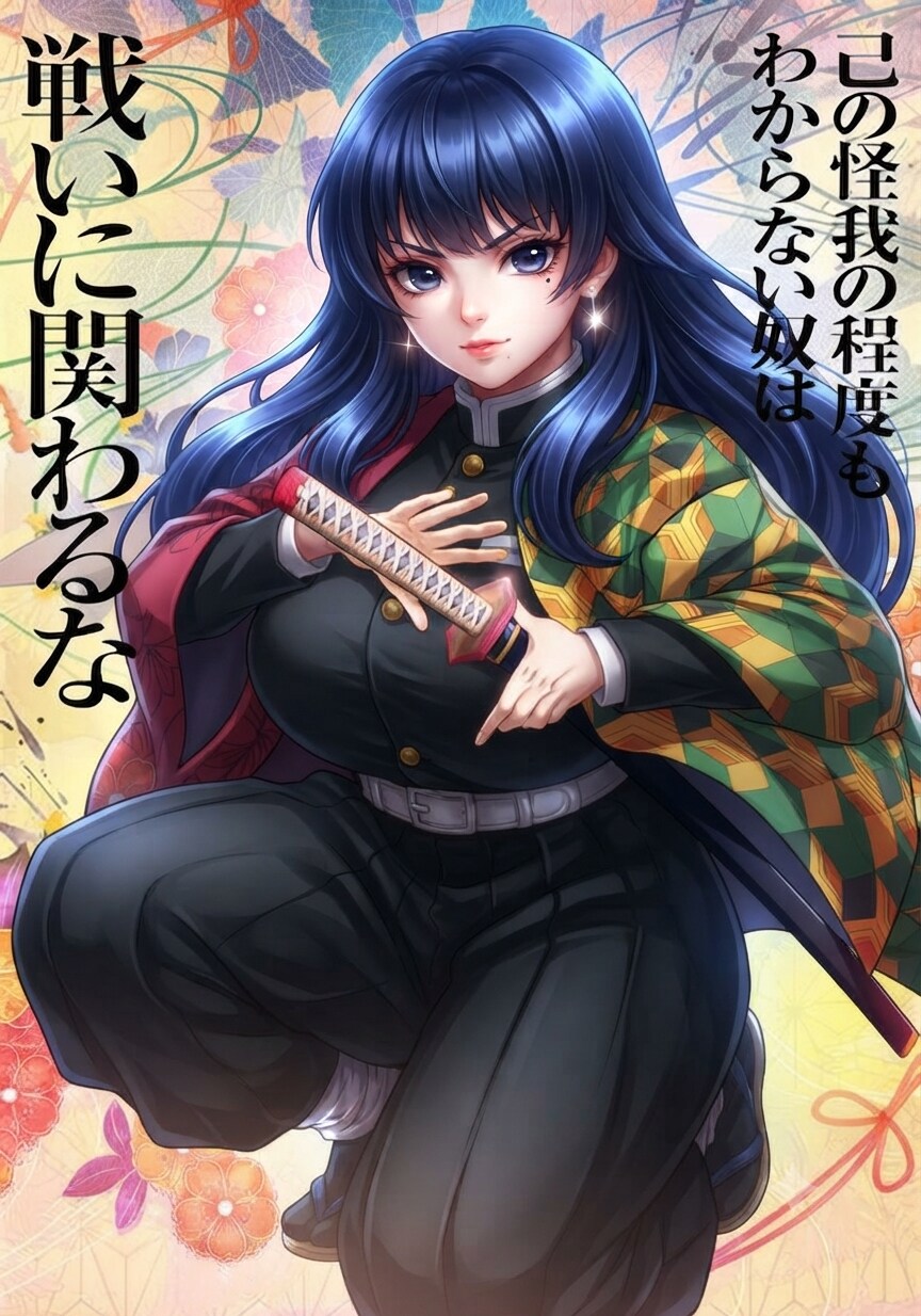 あい、厨二病の鬼殺の剣士となる