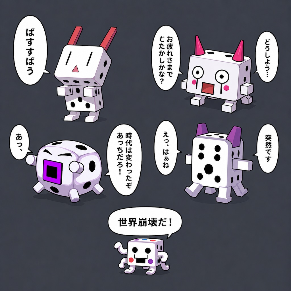 世界崩壊らしいです