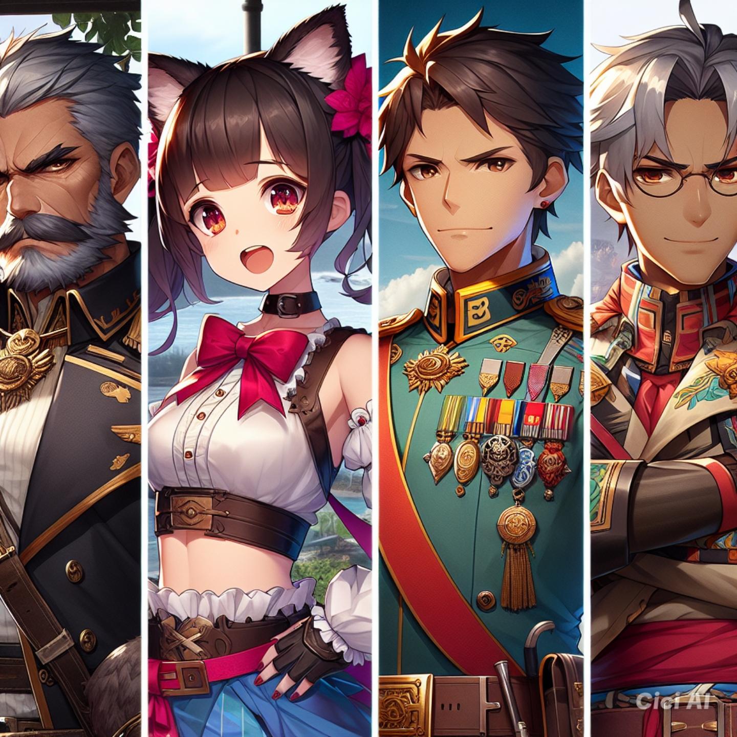 GC  英雄集う | の人気AIイラスト・グラビア