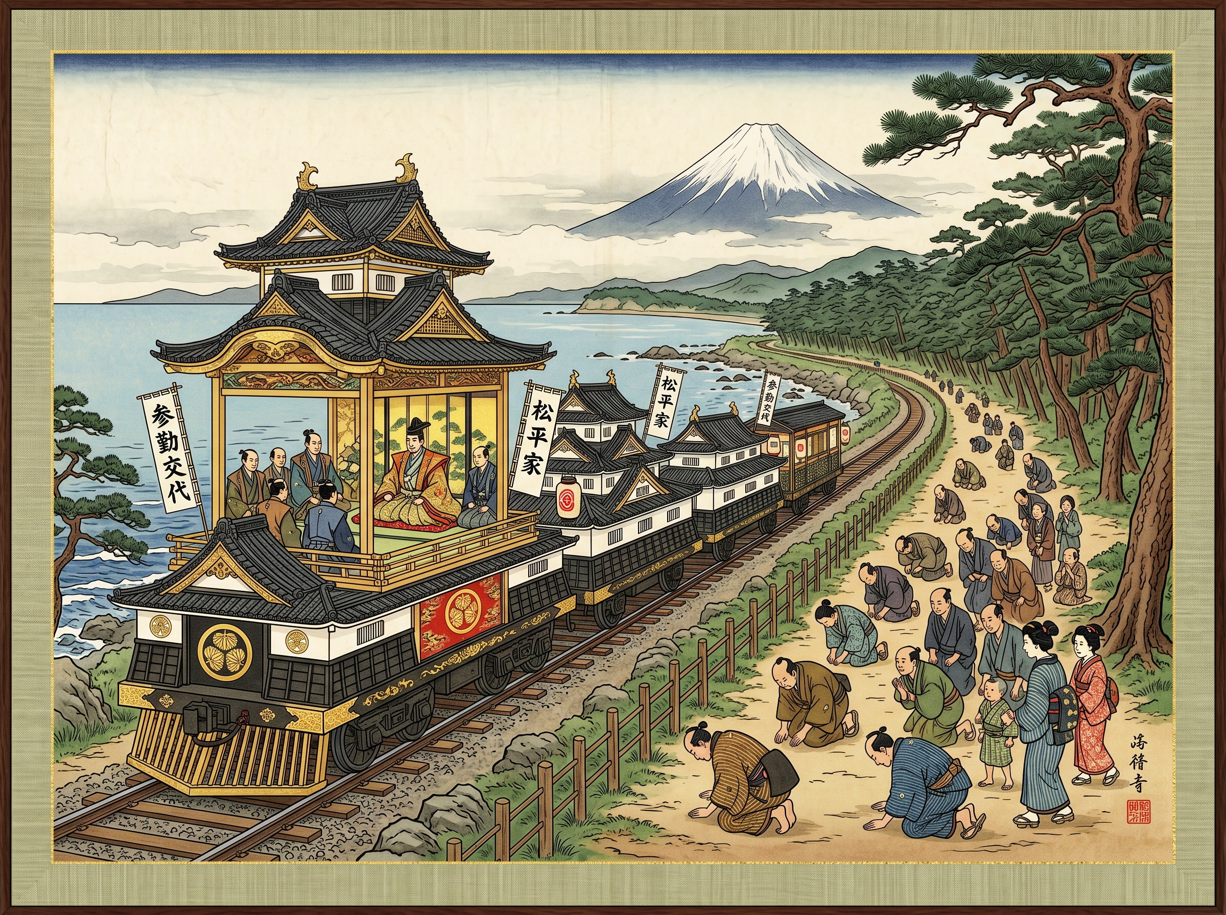 参勤交代専用列車