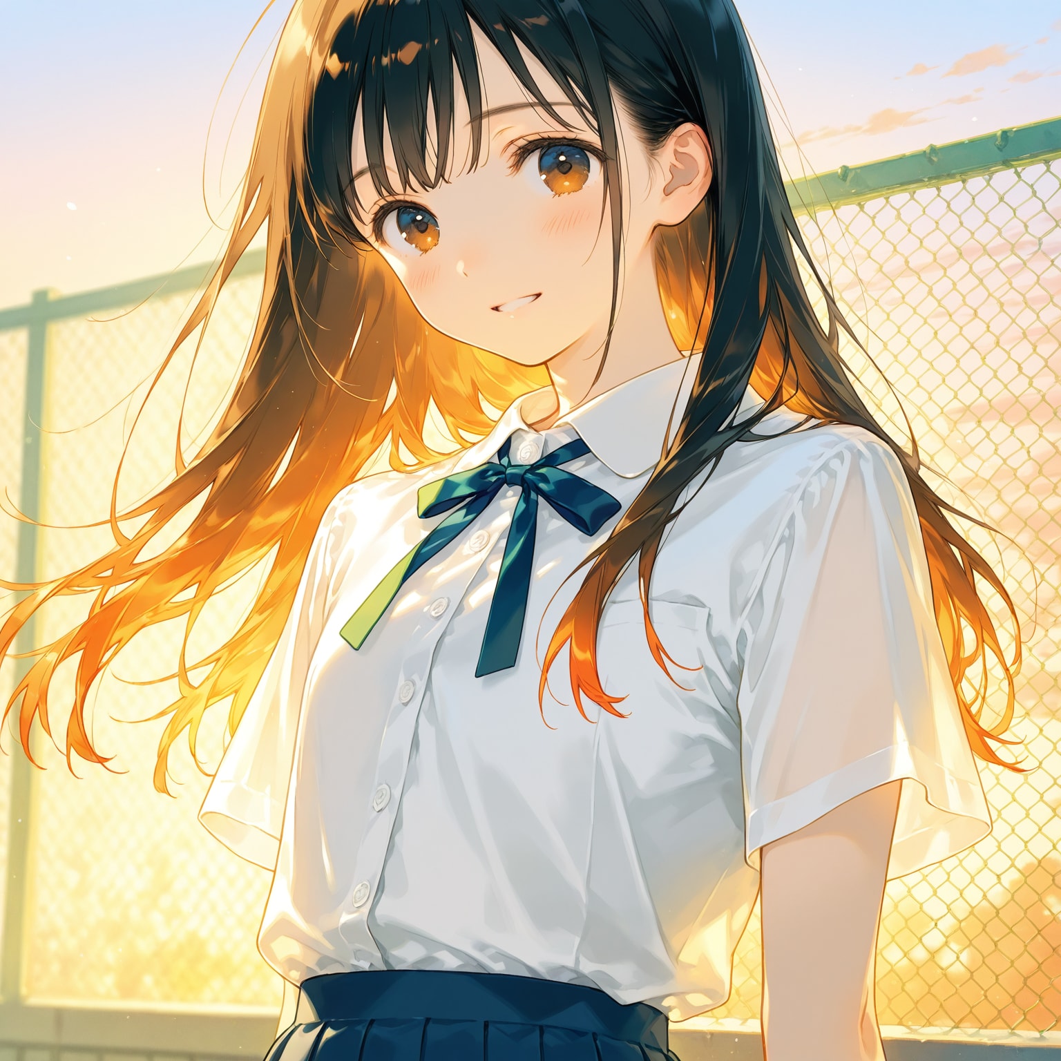 夕やけ