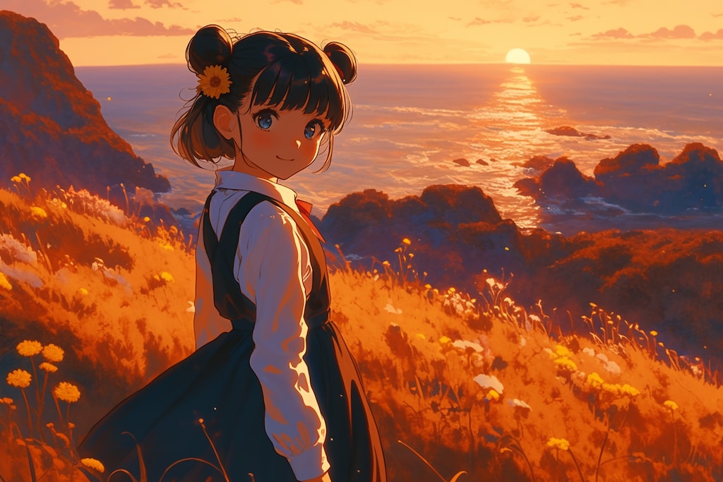 夕暮れのおだんごちゃん🍡✨117