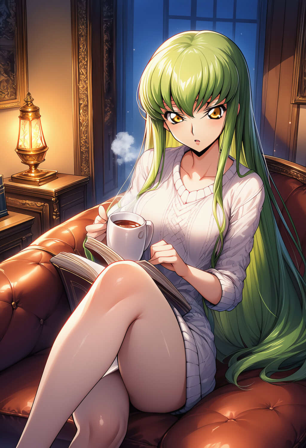 頁の終わりに残る熱 ― Warmth Between Words