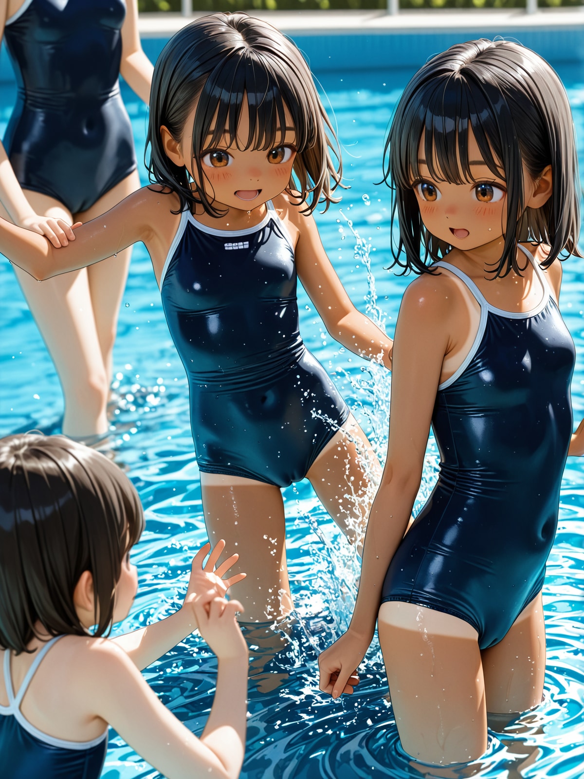 水遊び
