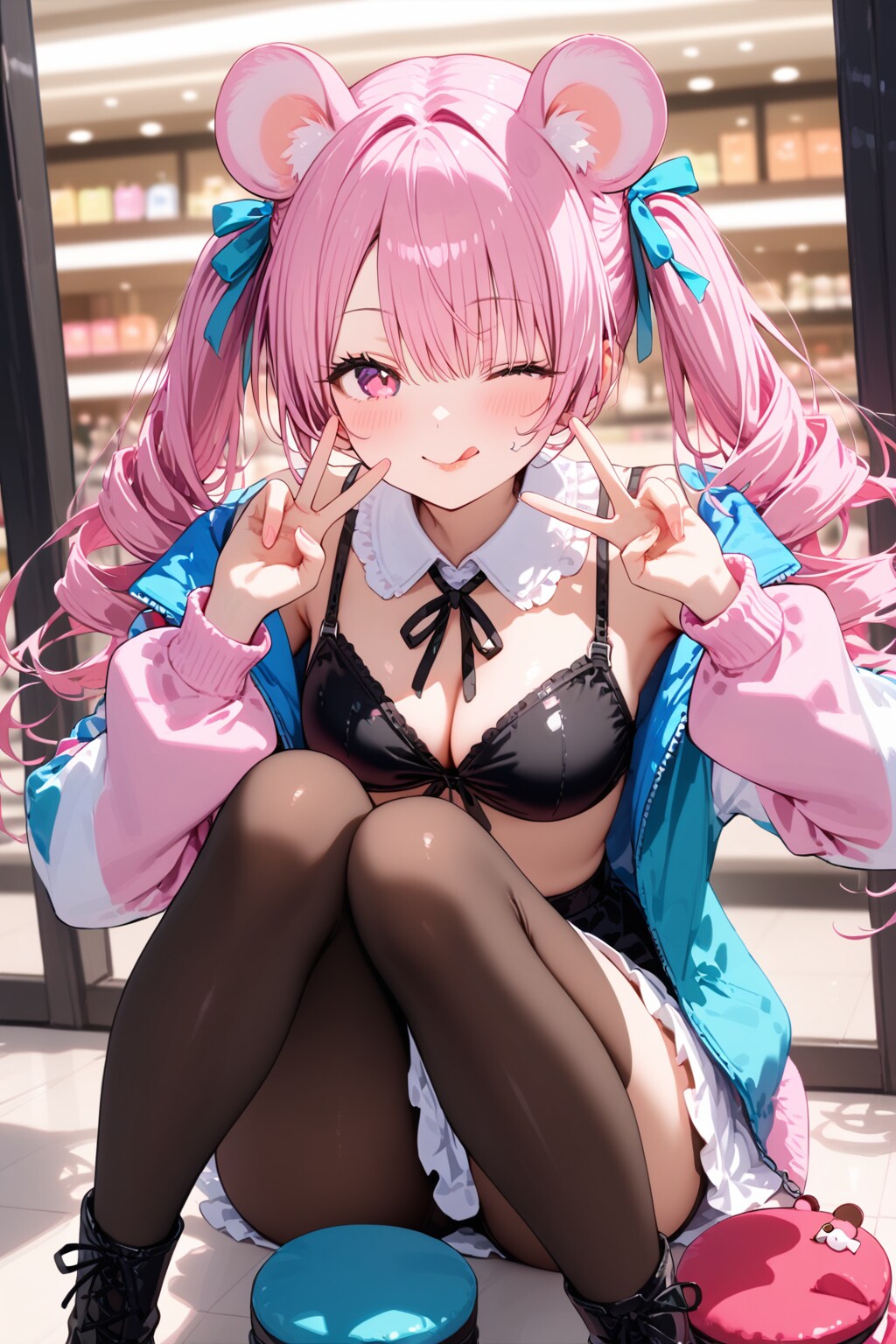 下着の試着♪