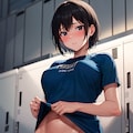 お願いしたら見せてくれる陸上部の彼女 3枚目