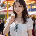 遊園地デート 7枚目