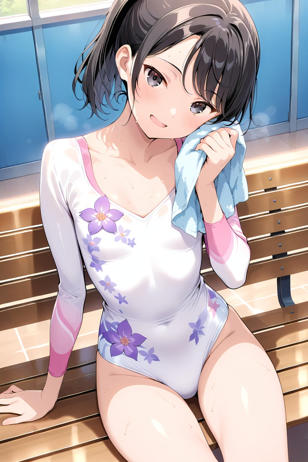 新体操部の沙希ちゃん✨１３