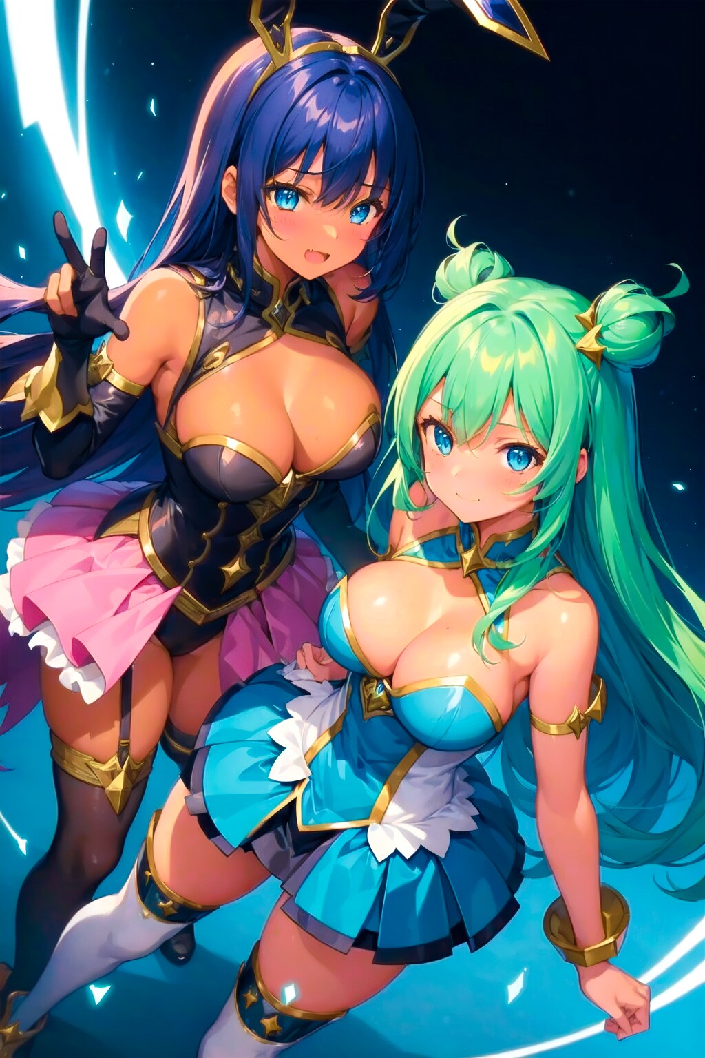 日焼けギャル×変身ヒロイン概念