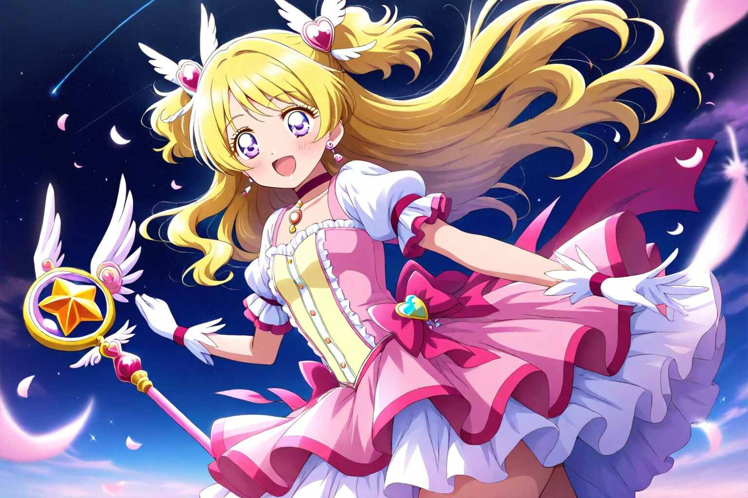 FENRIR_空に舞え魔法少女 | の人気AIイラスト・グラビア