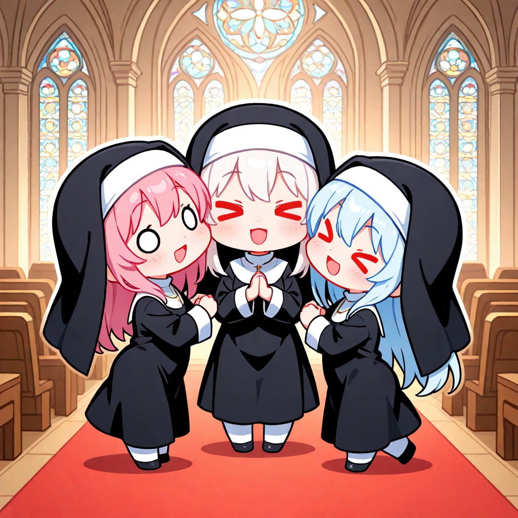 シスターの仲良しちゃん