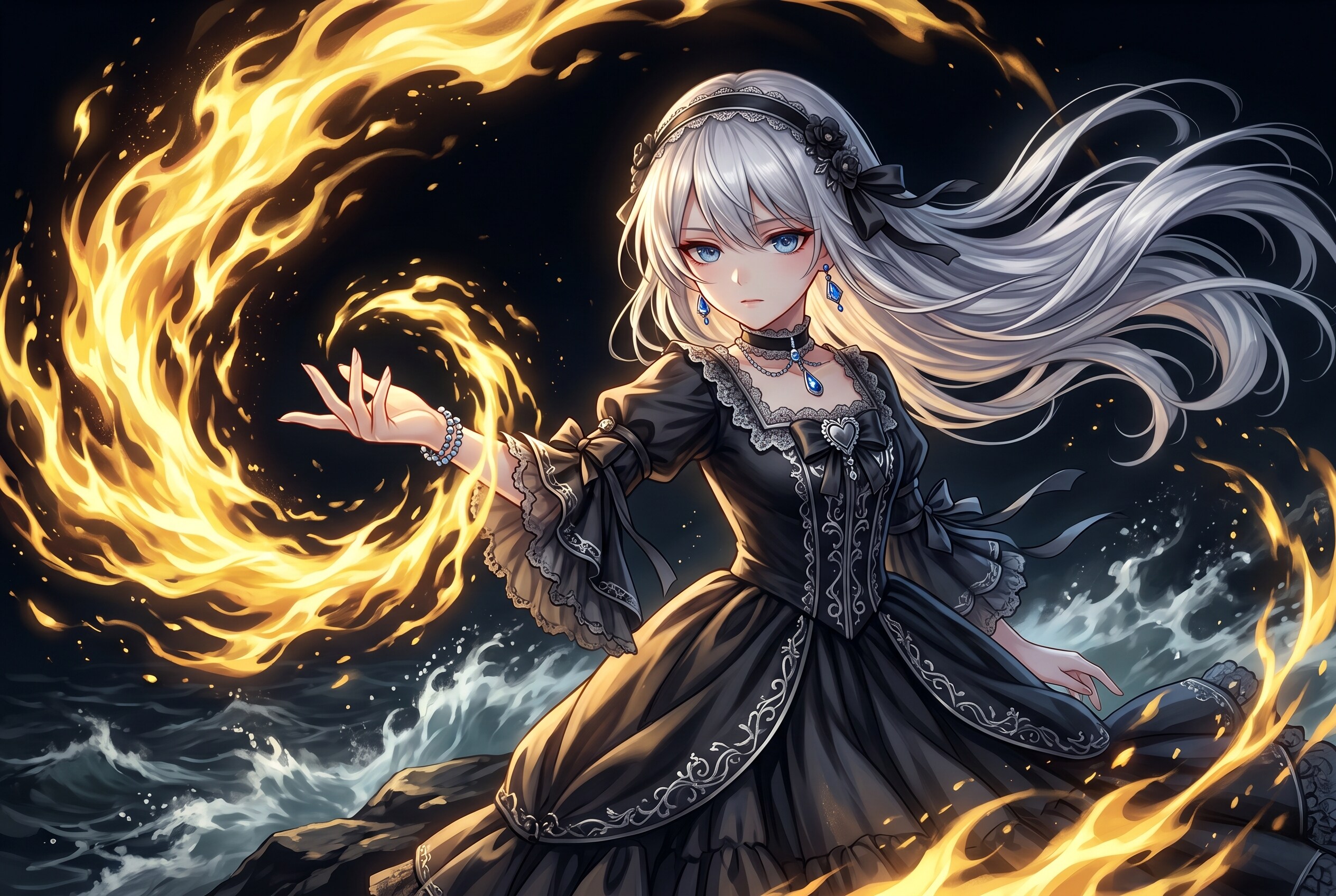 炎環の夜想 | の人気AIイラスト・グラビア