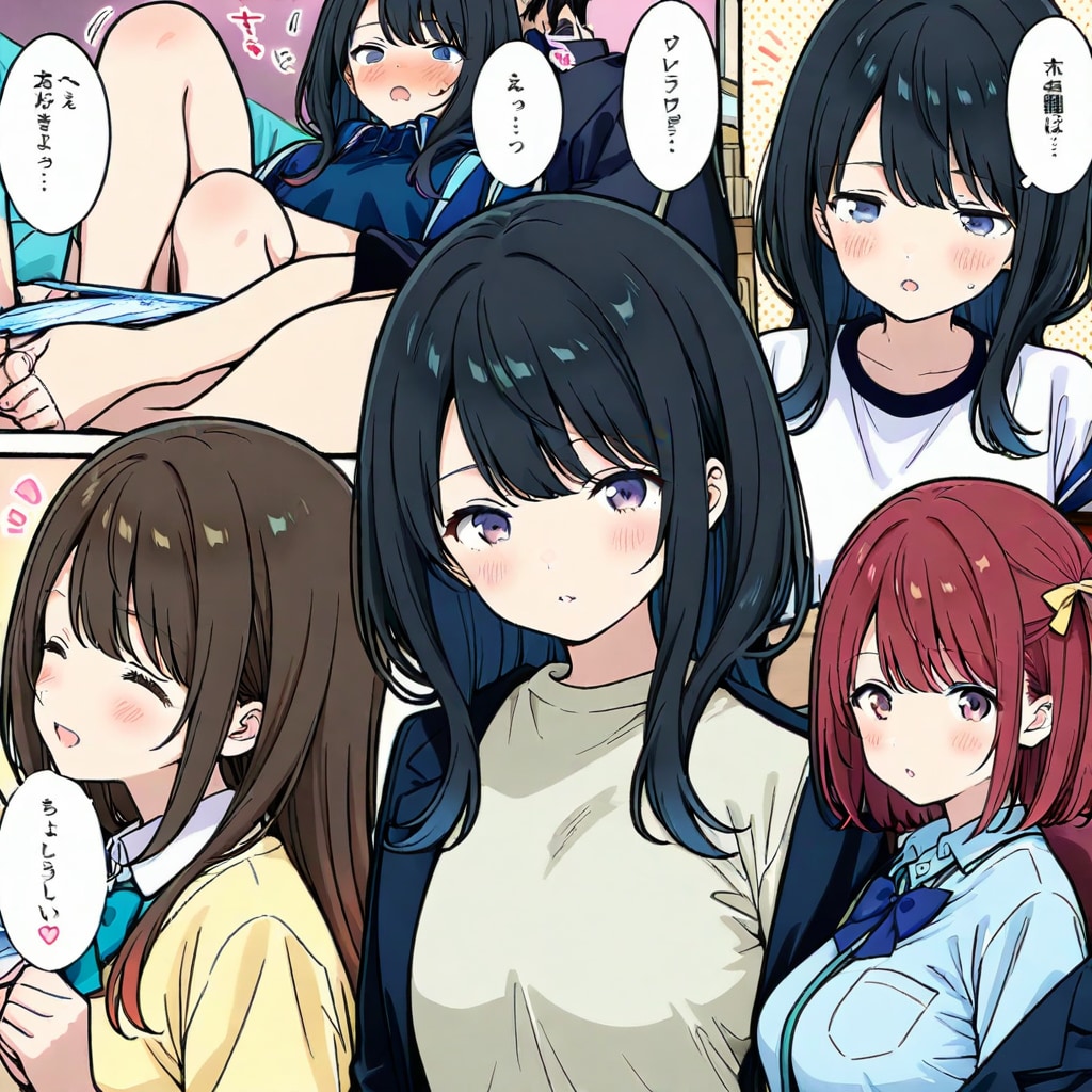 「婬」 | の人気AIイラスト・グラビア