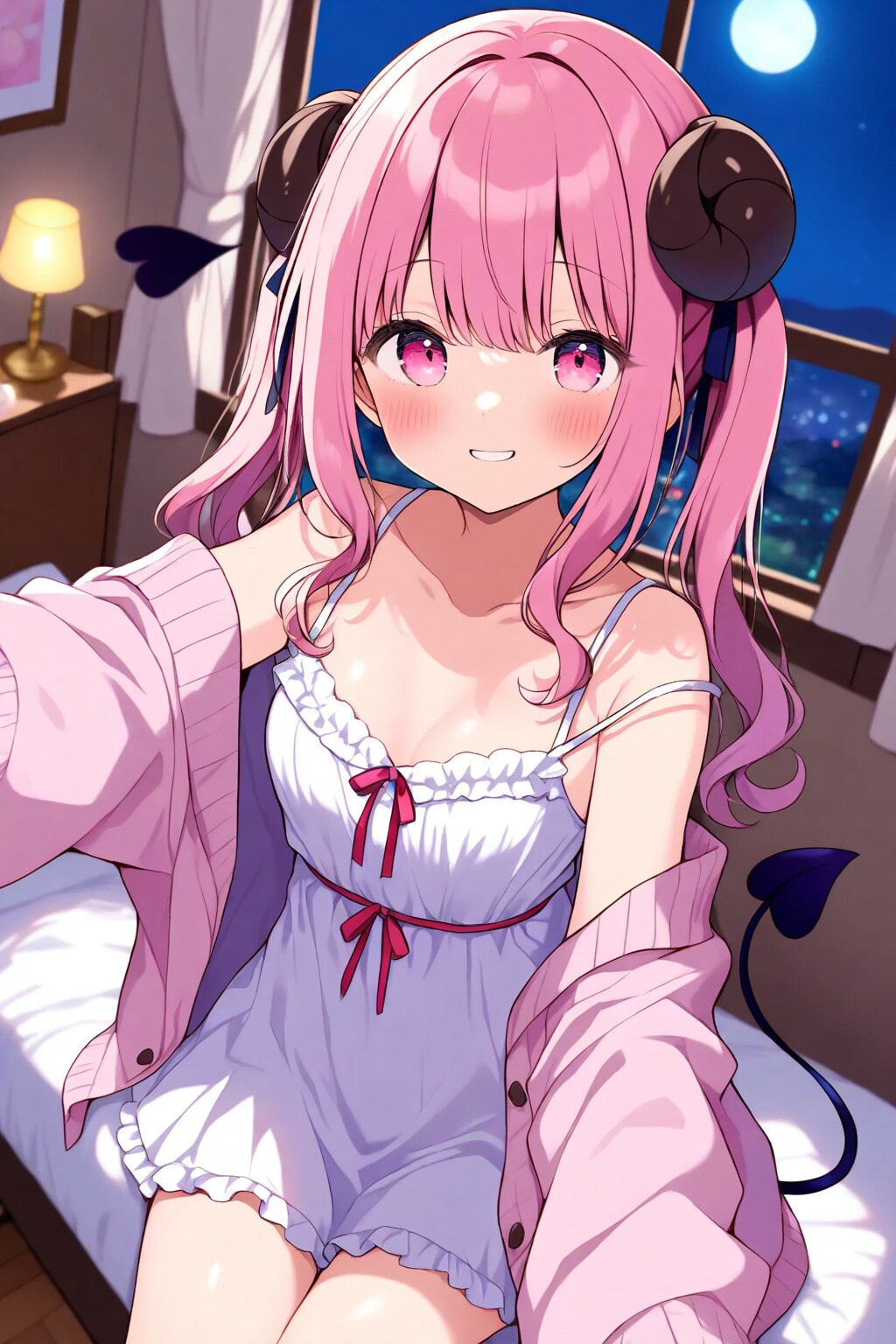 小悪魔(⃔ *`꒳´ * )⃕↝ | の人気AIイラスト・グラビア