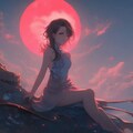 妖怪と砂浜 4枚目