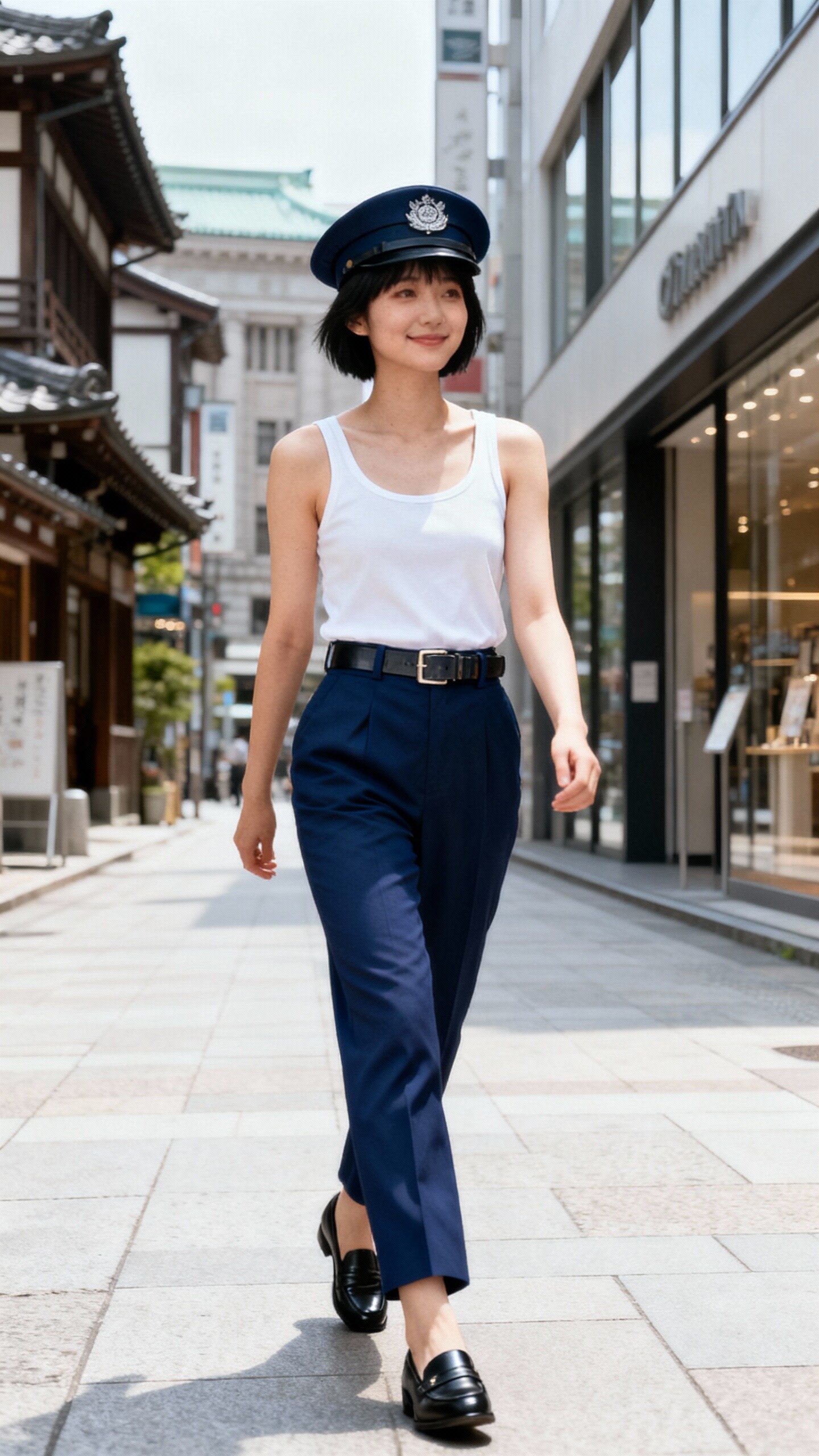 かっこかわいい婦警小網すみれの日本橋パトロール