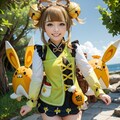 【原神　ヨォーヨ】コスプレ風イラスト 6枚目