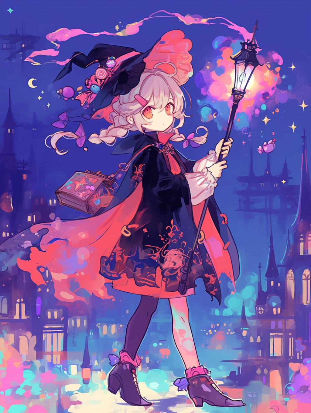 ハロウィンの魔女