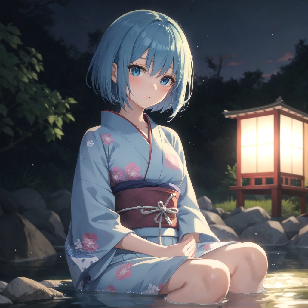 河童と川辺の戯れ(失敗) | の人気AIイラスト・グラビア