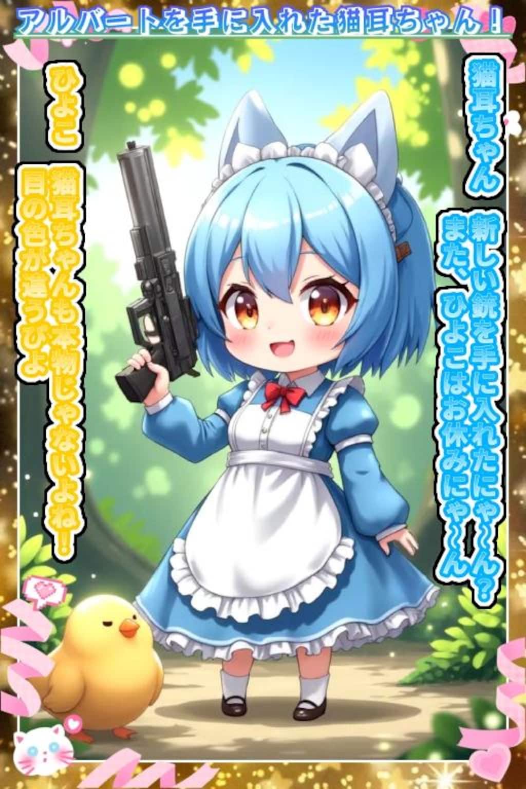 アルバートを手に入れた猫耳ちゃん！