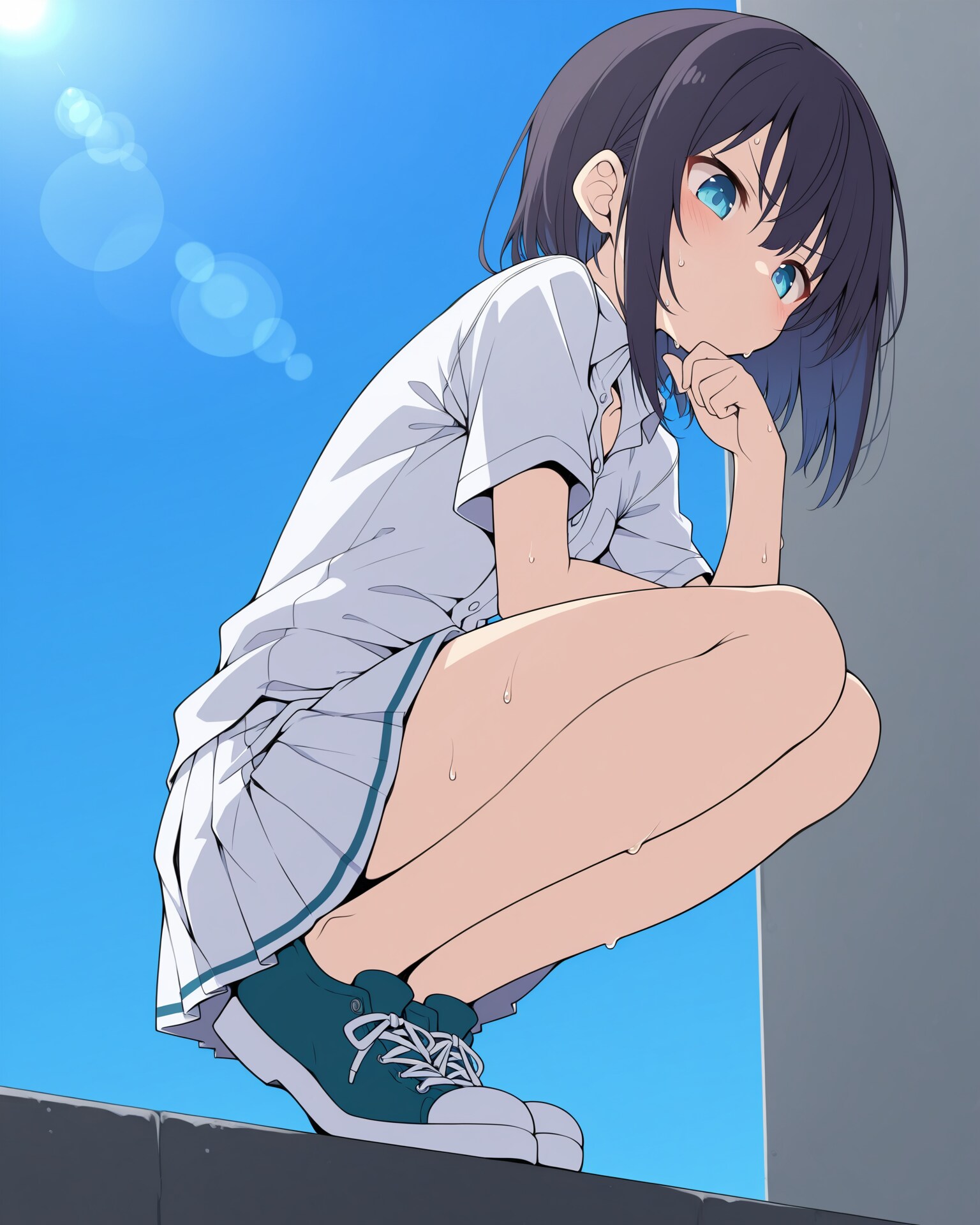 探偵ごっこの高校生