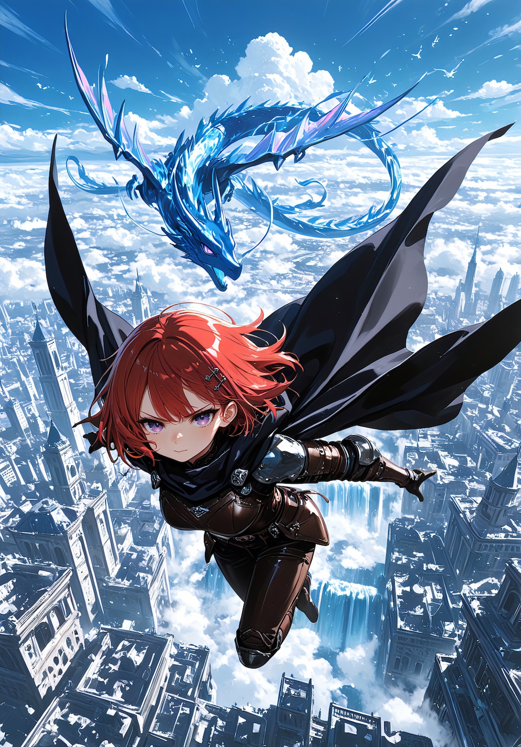 蒼天を裂く紅