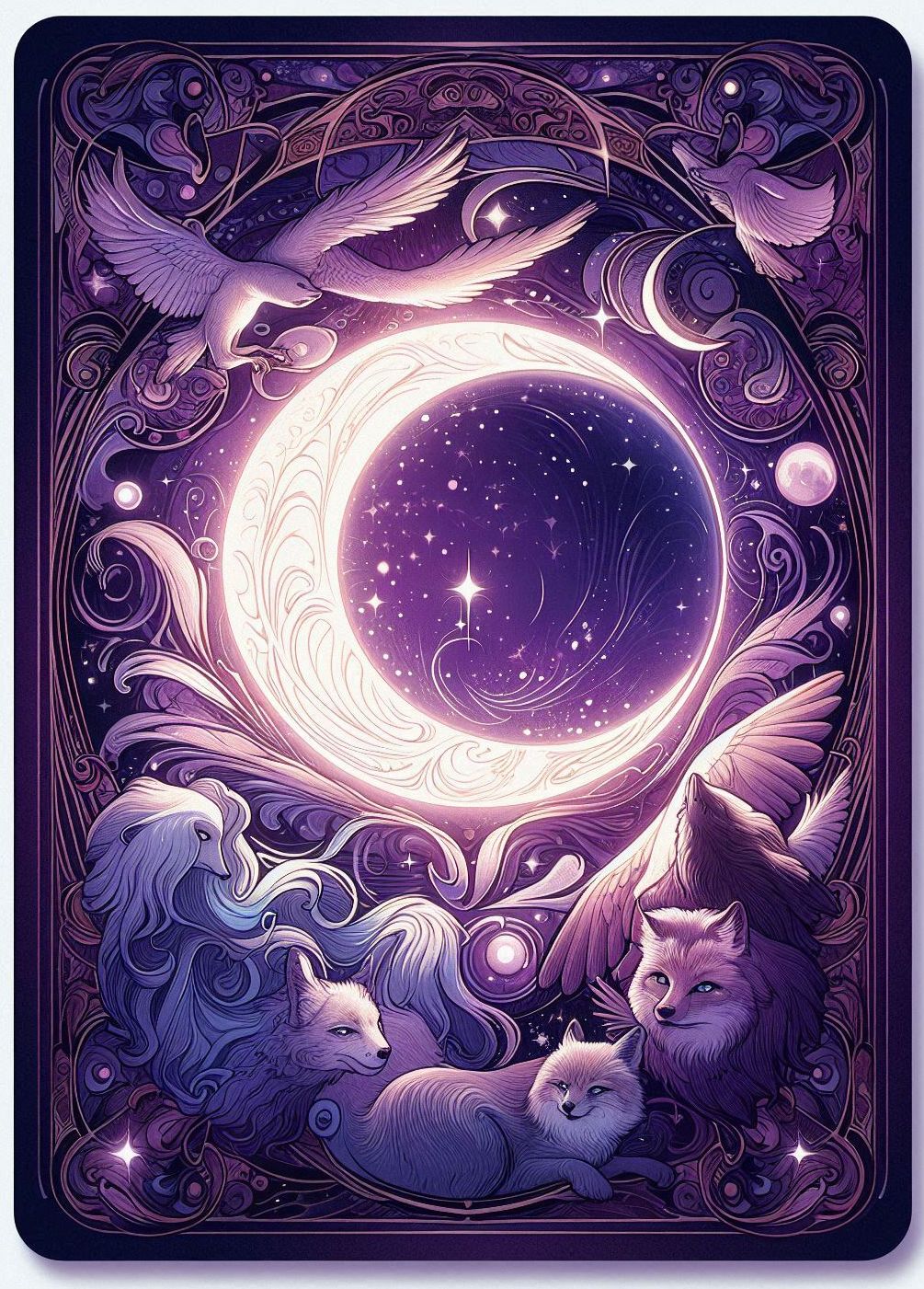 月のカード | の人気AIイラスト・グラビア