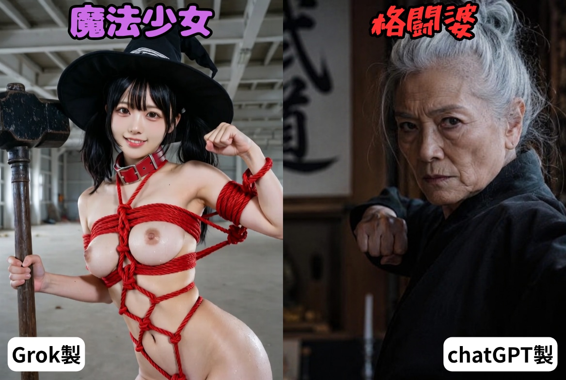魔法少女vs格闘婆
