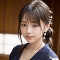 春の着物 6枚目
