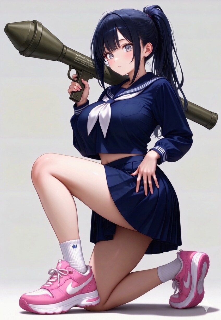 1321（セーラー服と対戦車砲）