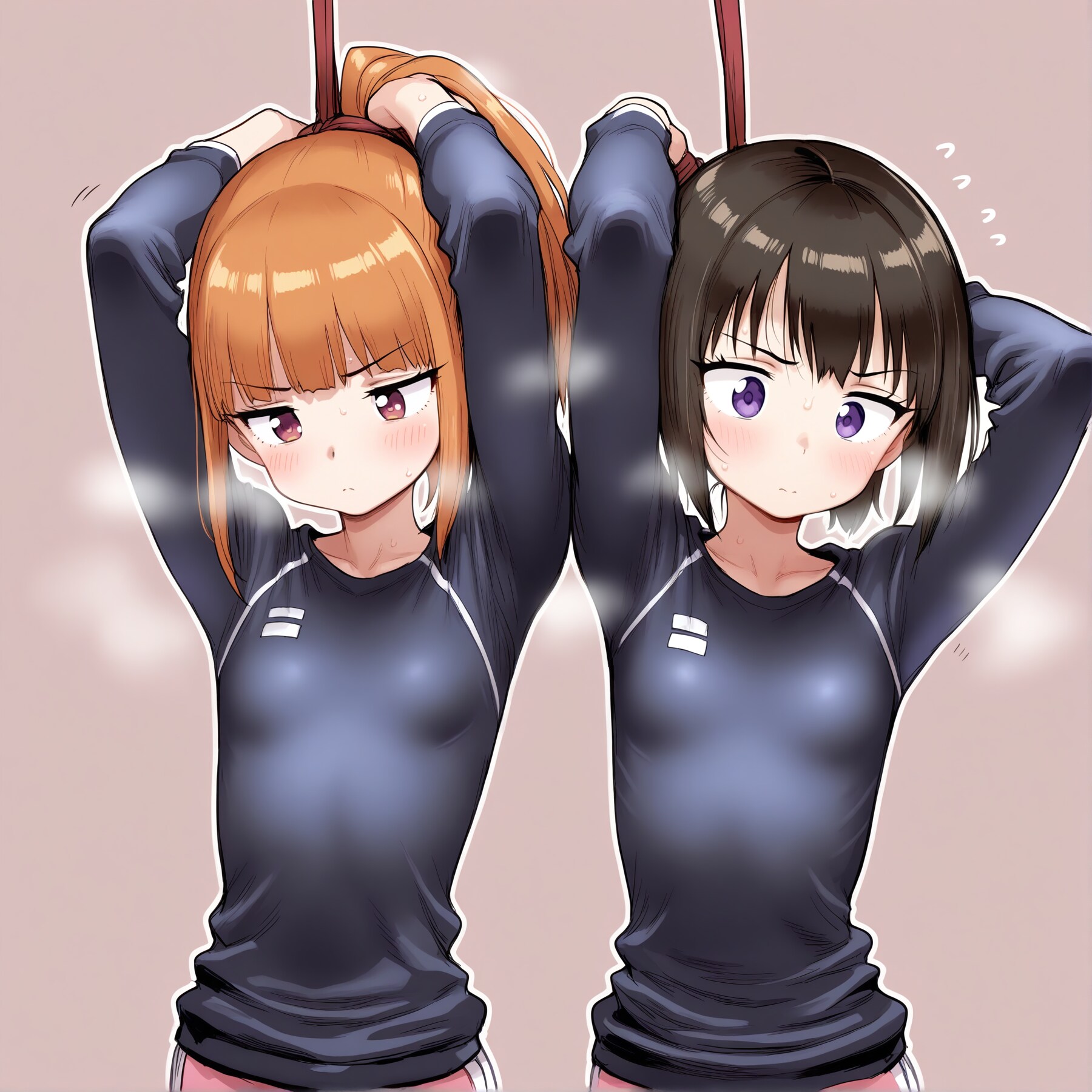 縛られ吊るされ