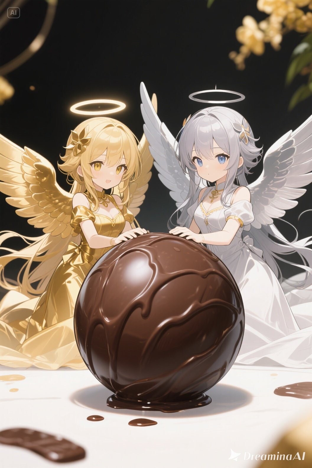 金と銀のエンゼル559 | の人気AIイラスト・グラビア