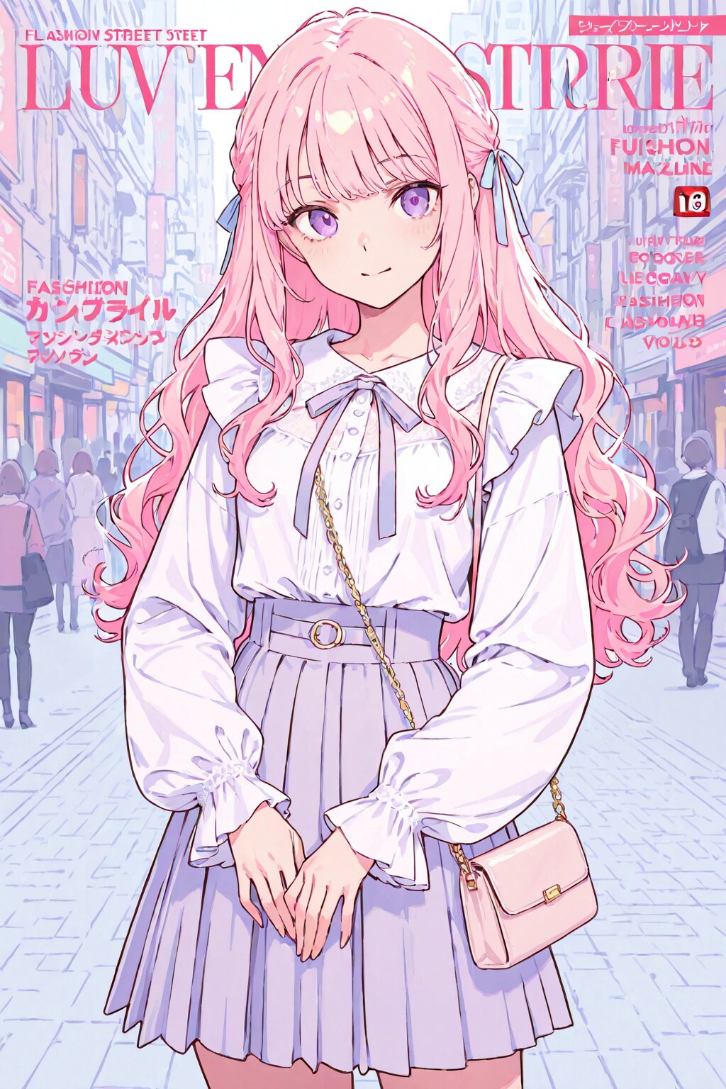 ピンク髪ちゃん