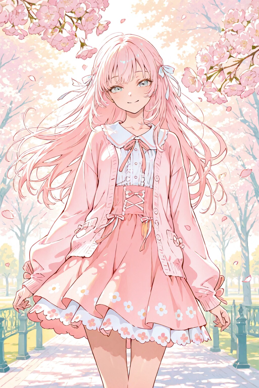 ピンク髪ちゃん