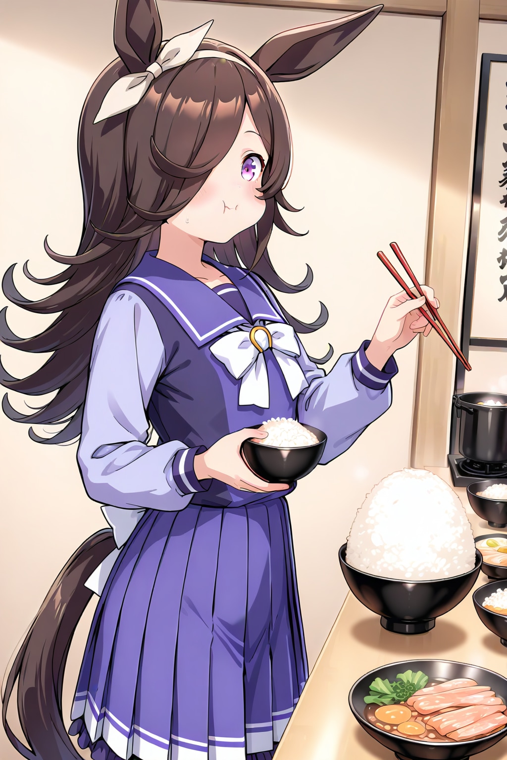 ウマ娘大食漢三銃士