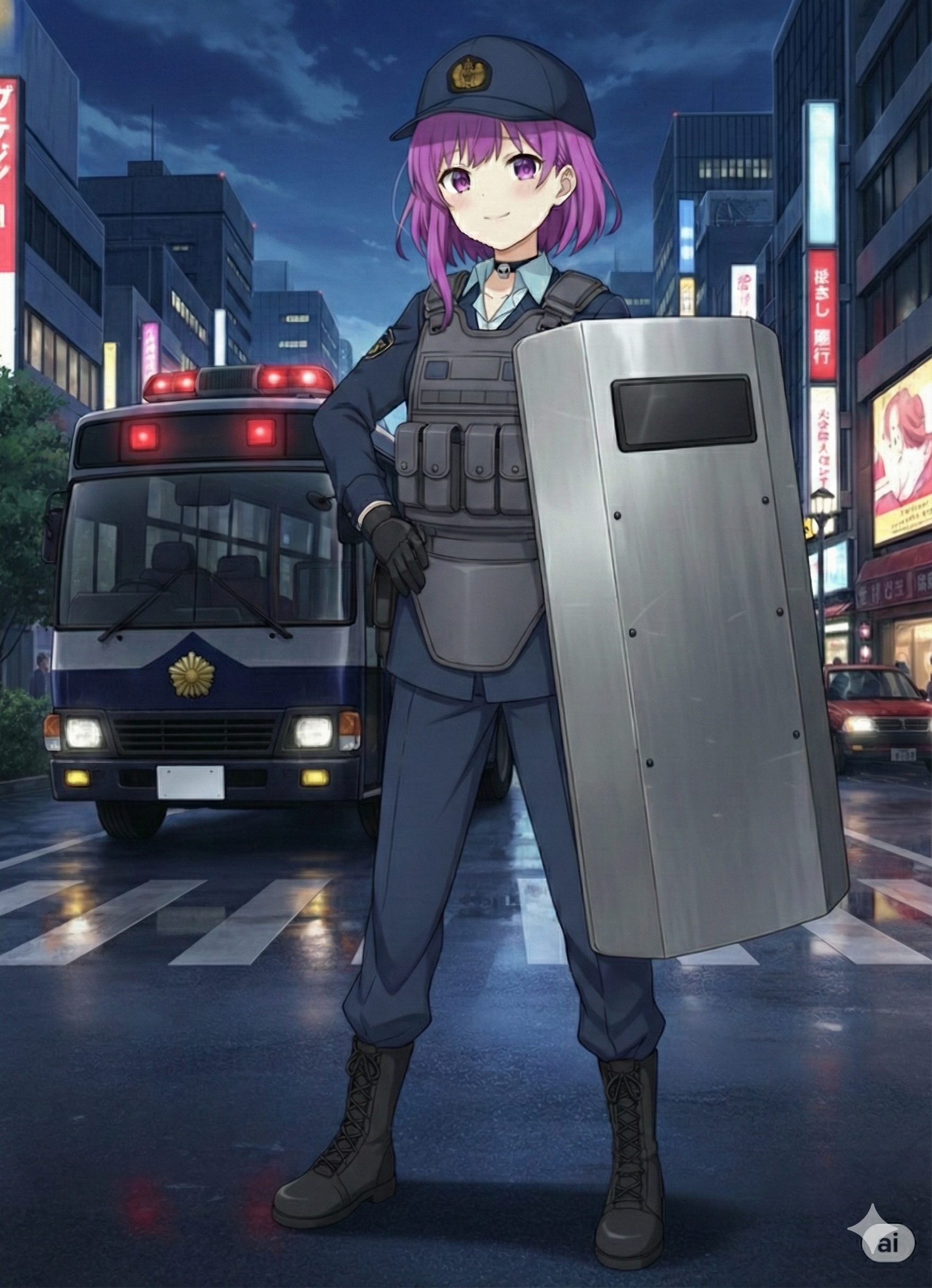 爆対少女警備中 | の人気AIイラスト・グラビア