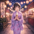 浴衣の彼女 4枚目