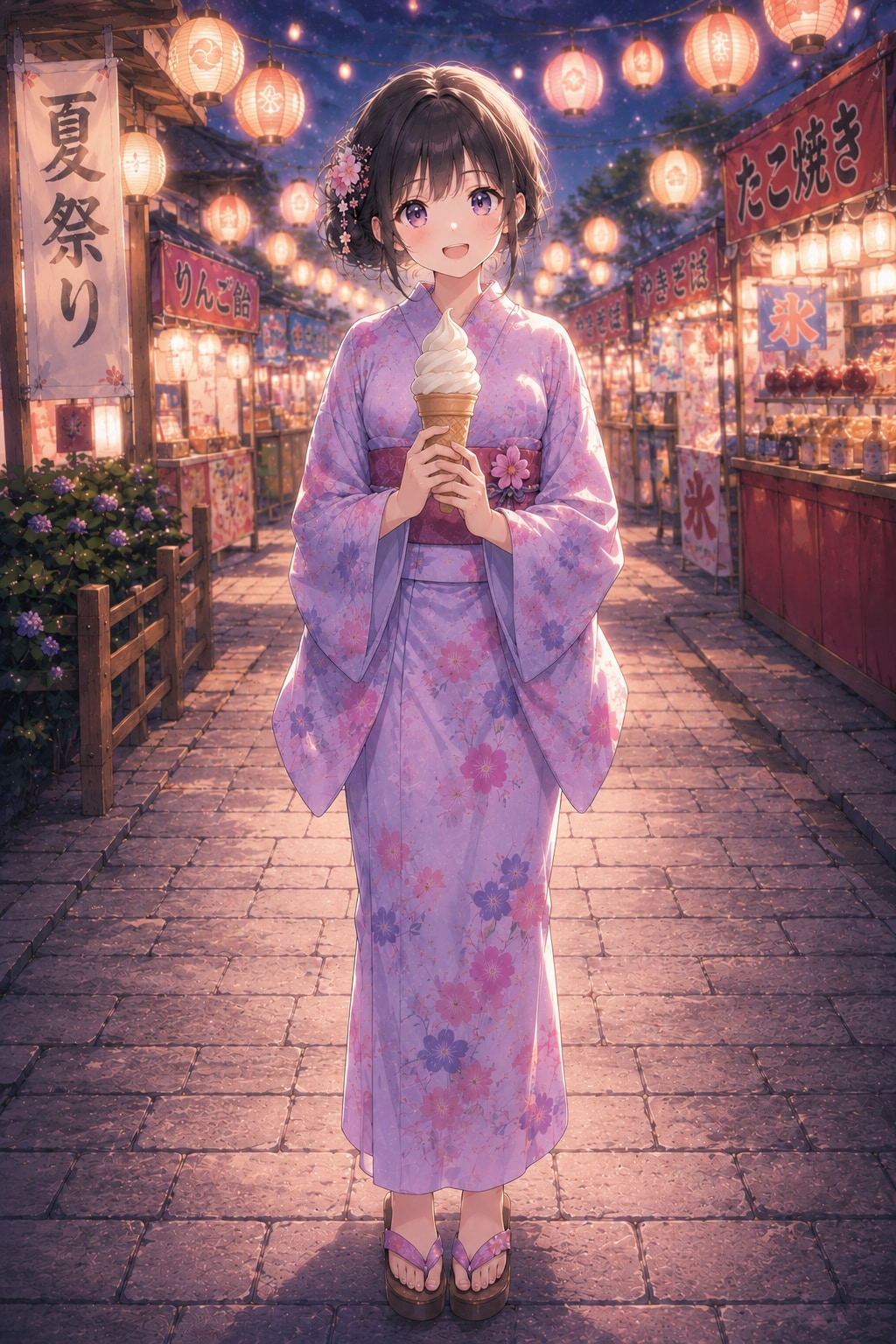 浴衣の彼女