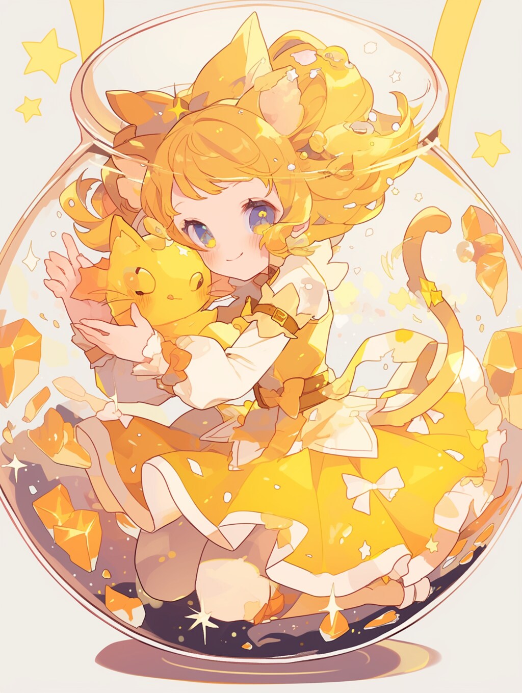 「瓶詰の少女」黄21