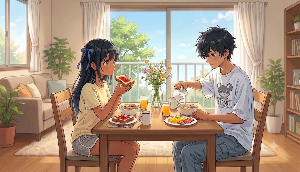 兄妹（うちの子：真琴＆兄Geminiさんに依頼