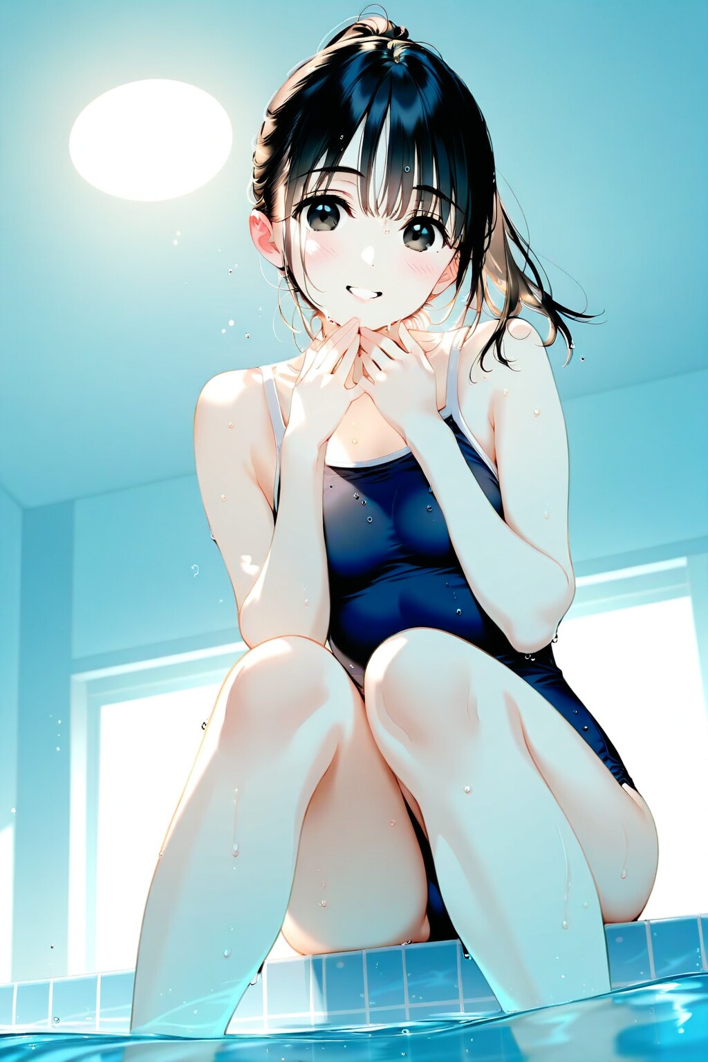 水が気持ちいいね